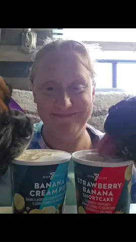 Where are the dog bowls #koolpizm #white #woman #eating #icecream #with #dogs #BlackTikTok #blacktiktokcommunity #pets #cat 