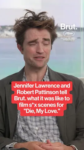During an exclusive interview with Brut. at #Cannes2025, Jennifer Lawrence and Robert Pattinson opened up about their experiences on the set of 