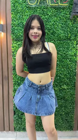 Falda plisada con short interno #fyp #Viral #faldashort #faldaplisada #falda #jeans #denim #cargo #viralvideos 