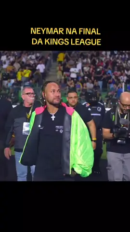 Neymar Jr está presente na final da Kings League!  #neymar #kingsleague #furia #futebol 