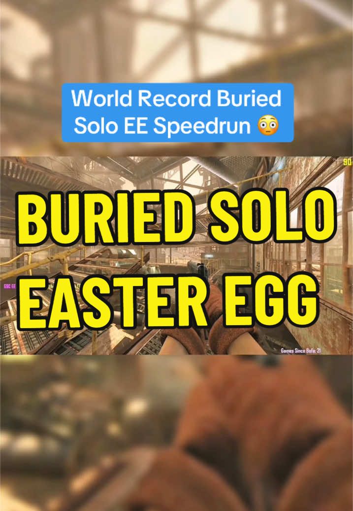 World Record Buried Solo EE [8:15] 😱 (via: yt/@@shadez8033) #bo2 #cod #codzombies #callofdutyzombies #bo2zombies #blackops2zombies #blackopszombies #oddlysatisfying #fyp 