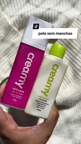 22 dias testando os produtos da @Creamy Skincare ❤️ esse vídeo viralizou alguns anos atrás mostrando como cuidei das manchas do meu rosto  @Karynne Mariana #peleacneica #pelesemmanchas #parceria #creamy #skincare #creamyskincare #unboxing