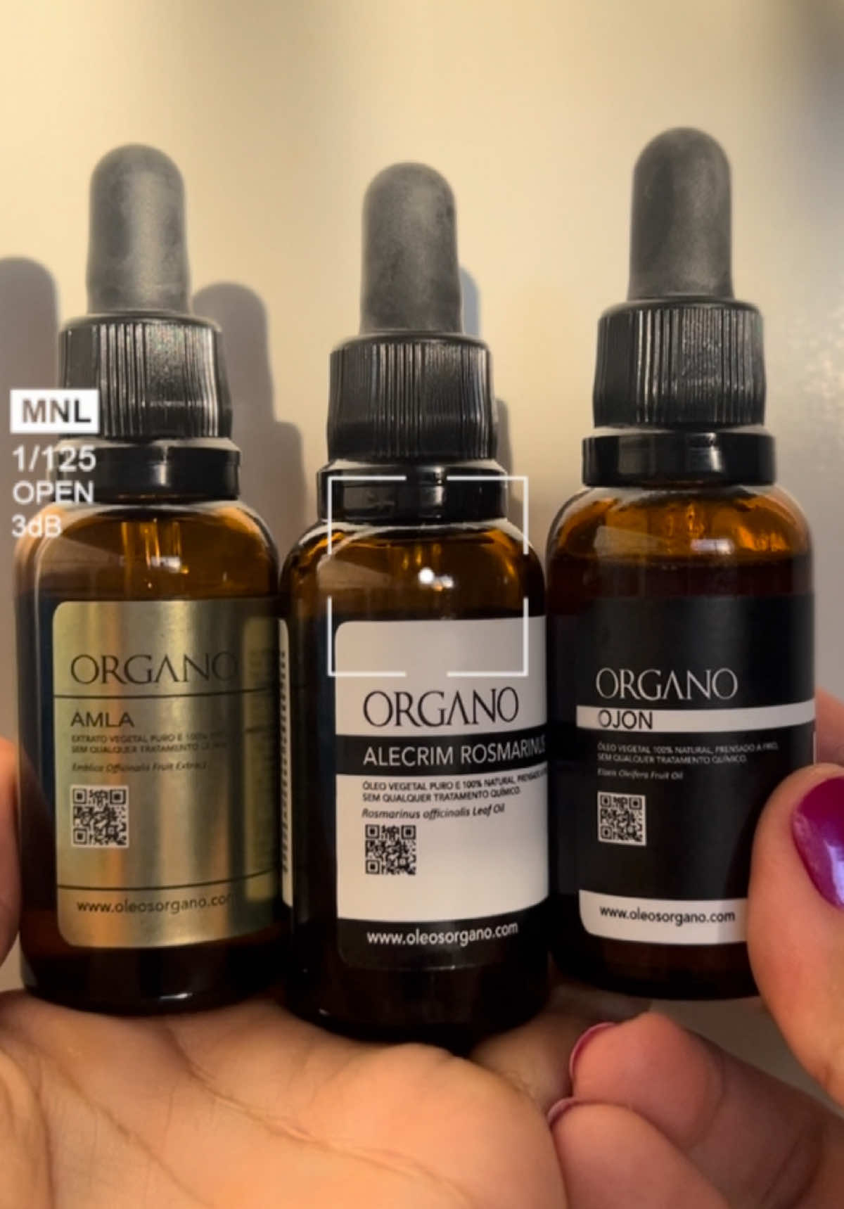 ✨ Cuidado natural e potente! Descobri esses três óleos da Organo e meu cabelo simplesmente agradece! 💛 🌿 Amla – fortalecimento e brilho 🌱 Alecrim Rosmarinus – crescimento e equilíbrio 💧 Ojon – nutrição intensa e maciez Uso cada um conforme a necessidade do meu cabelo, e o resultado é sempre visível. Se você ama cuidar dos fios com ingredientes naturais, precisa conhecer esses! #organo #cuidadosnaturais #óleocapilar #cabelosaúdavel #amla #alecrim #ojon #haircare #ugc #cabelosnaturais #dicadebeleza #ugccreatorsneeded