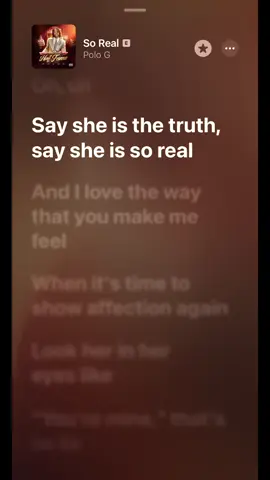 So real - Polo G #Love #fypシ゚viral #fyp #lyrics #music #fyplyrics #heart #soreal #polog #goviral