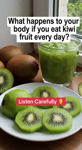 What happens to your body if you eat kiwi fruit every day?#health#nowyouknow#DidYouKnow#foryou#fyp#body#healthy #healthyliving 