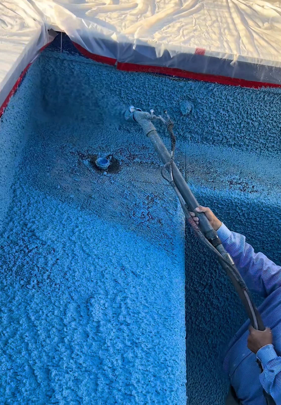 Swimming pool repair Satisfying ASMR Videos ⛲️🚿💙 #asmr #satisfying #satisfaction #oddlysatisfying #pool #swimmingpool #poolrepair #asmrvideo #satisfyingvideo #blue 