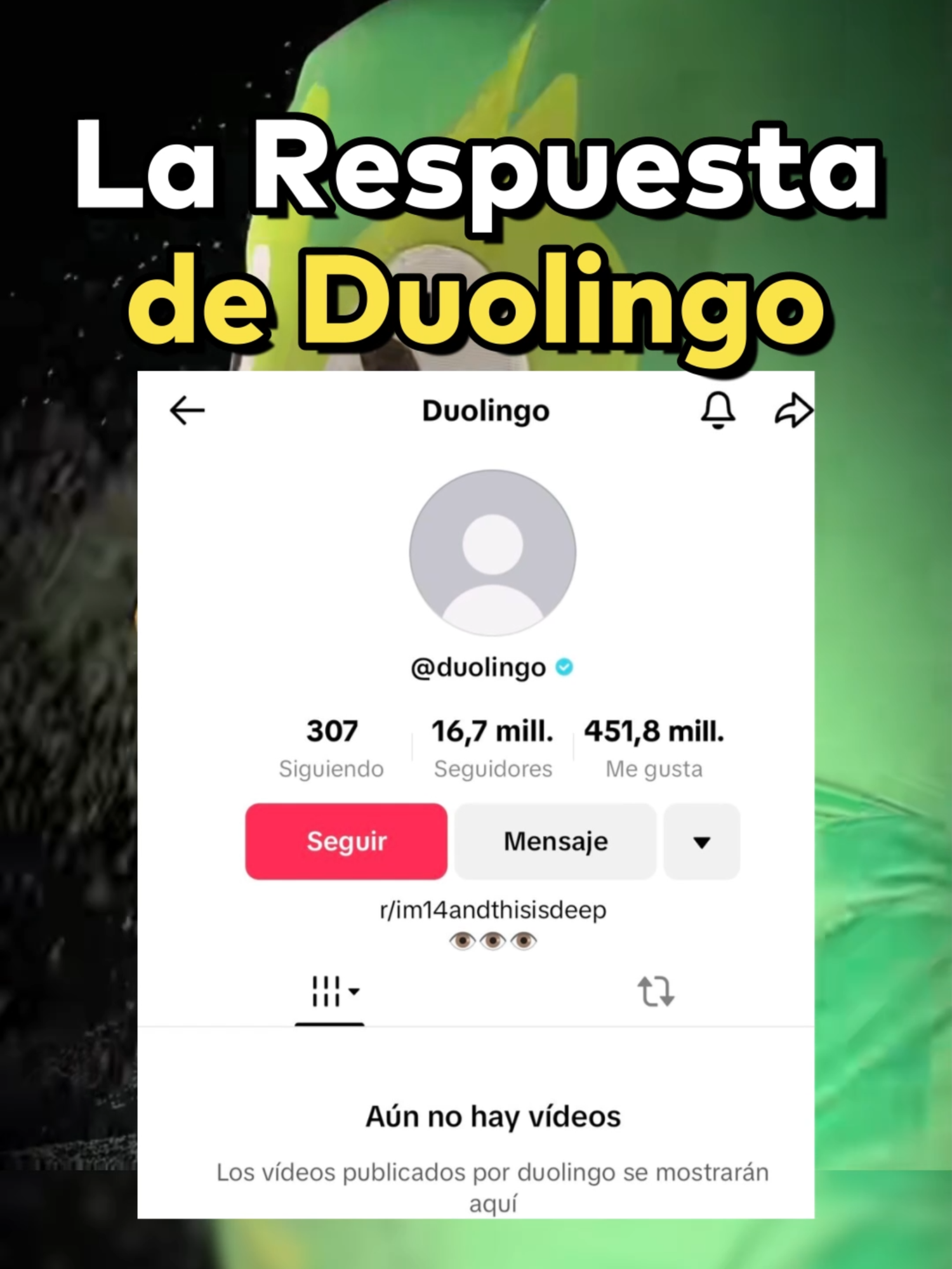 La Respuesta de Duolingo ##noticias #duolingo