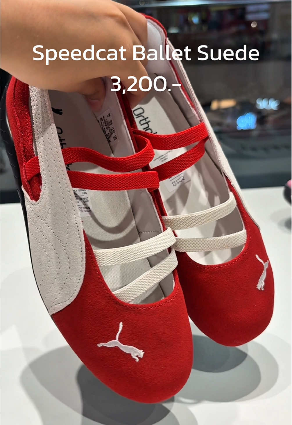 จากสนามแข่งระดับโลก สู่รันเวย์แห่งสไตล์ ด้วย PUMA Speedcat Ballet คือการตีความใหม่ของไอคอนรองเท้าแข่งรถที่อยู่คู่โลกมายาวนานกว่า 25 ปี 🏁🍒🌈 Drop@ • Puma Store Central Pattaya • Continew Store Terminal 21 Asok • Continew Store Terminal 21 Rama 3 • Continew Store Little Walk Pattaya • Continew Store Outlet Mall Krabi • Continew Pop-up Store AT First MBK • Continew Pop-up Store Market Village Hua Hin • 4F & Continew Pop-up Store Terminal 21 Pattaya • Puma-Adidas Outlet Store Royal Garden Pattaya . . #PumaTH #พูม่า #Continewthailand #ContinewTH
