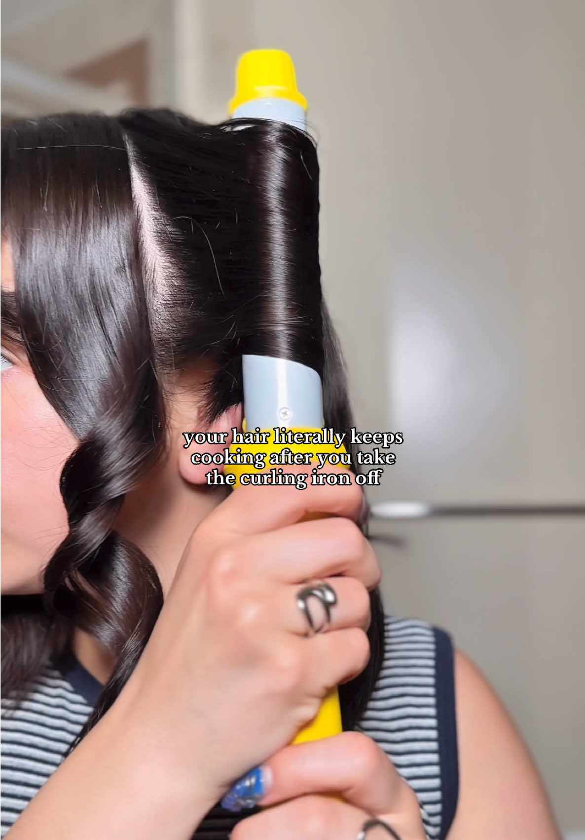 why does it take me so long to realize these very obvious things about hair 😫🥲 at least I’m honest I suppose #hairtok #curlinghair #haircare #haircareroutine #fyp @The Drybar 
