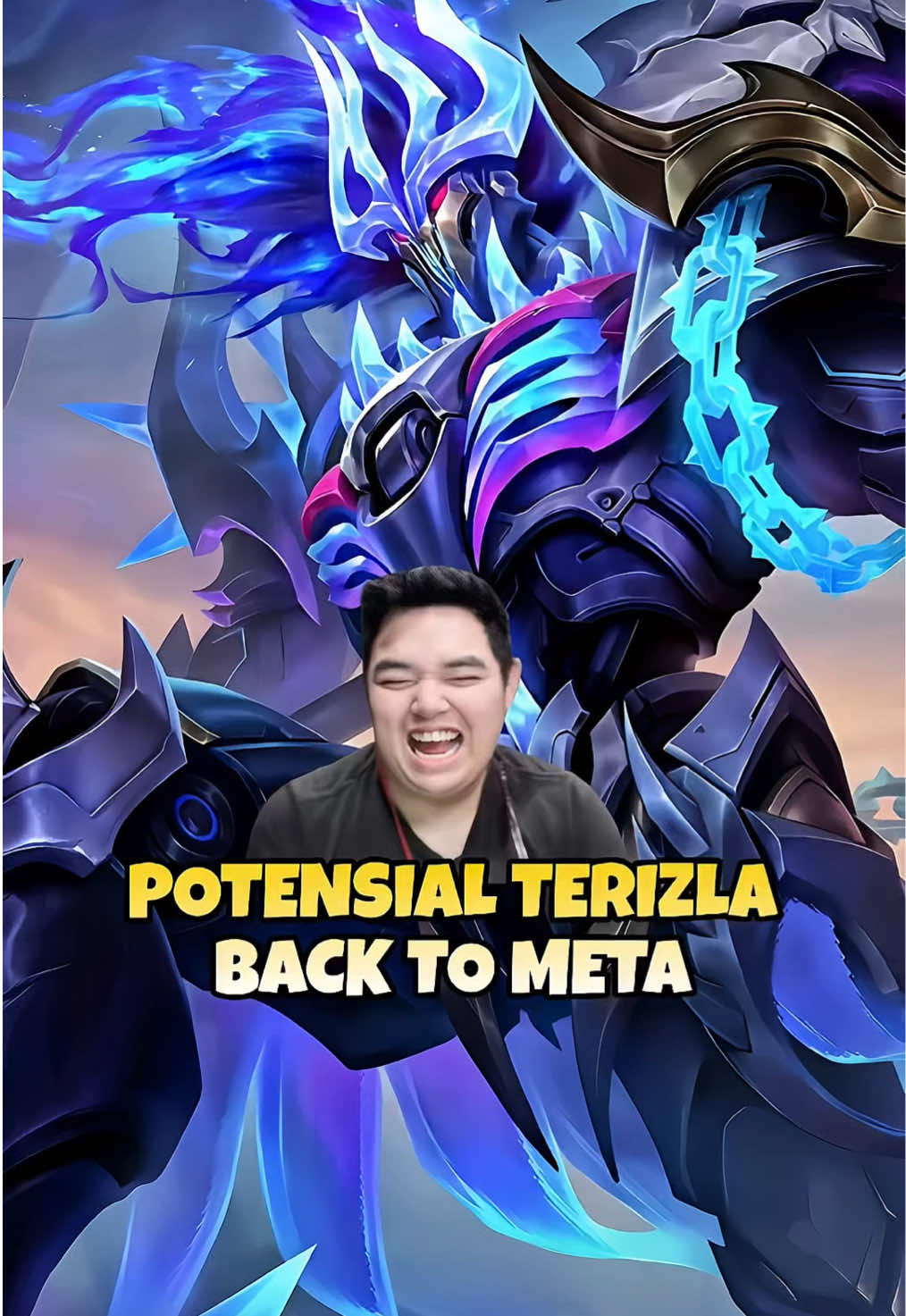 Catat guys emblem, build dan perhatikan gameplay Terizla dari R7 di patch sekarang #MobileLegendsBangBang #MLBB #MLBBxNARUTO 