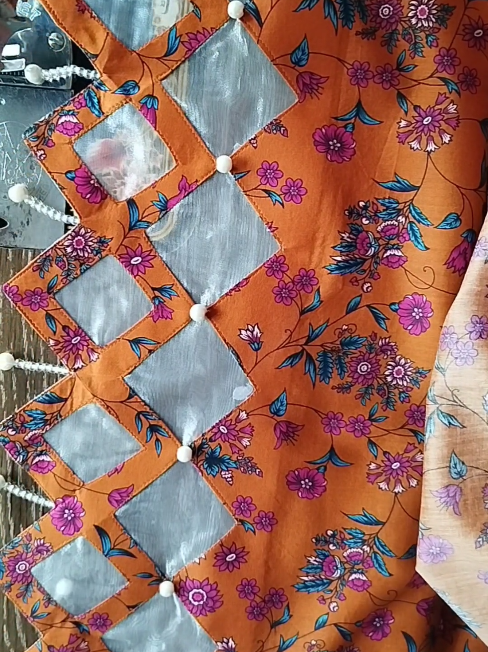 new damin design cutting and stitching next part #foruyou #damindasgin #tik_tok 