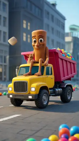 Tung Tung Sahur Naik Dump Truck Warna-Warni...#trukjoget #truk #mainantruk #mainananak #kartunanak #kartunlucu #kartun #animasi #anomali #brainrot #tungtungtungsahur #viral #fyp