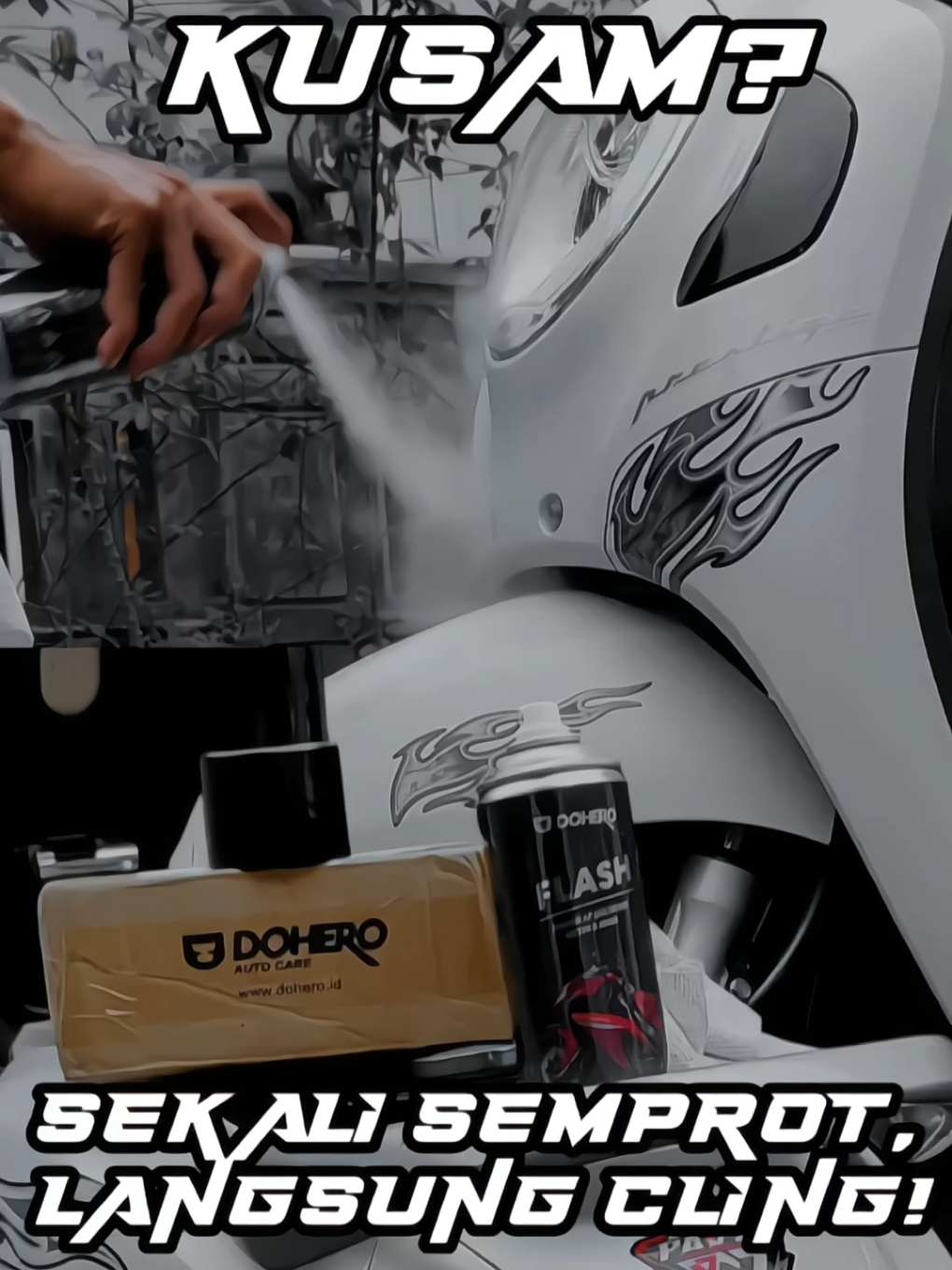 Dohero Flash – Bikin Motor Makin Glowing, Tetangga Makin Kepo!