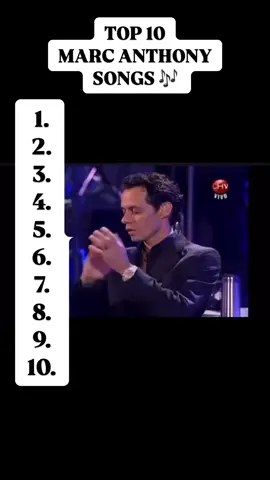 The Top 10 Marc Anthony songs  What do you think is #1? Comment your favorite  VIDEO RIGHTS ARE RESERVED TO OWNER  #marcanthony #songs #cancione