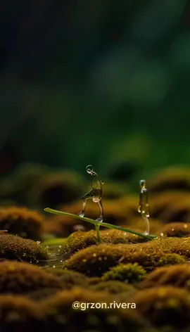 ¡Dos gotas de agua saltando!!