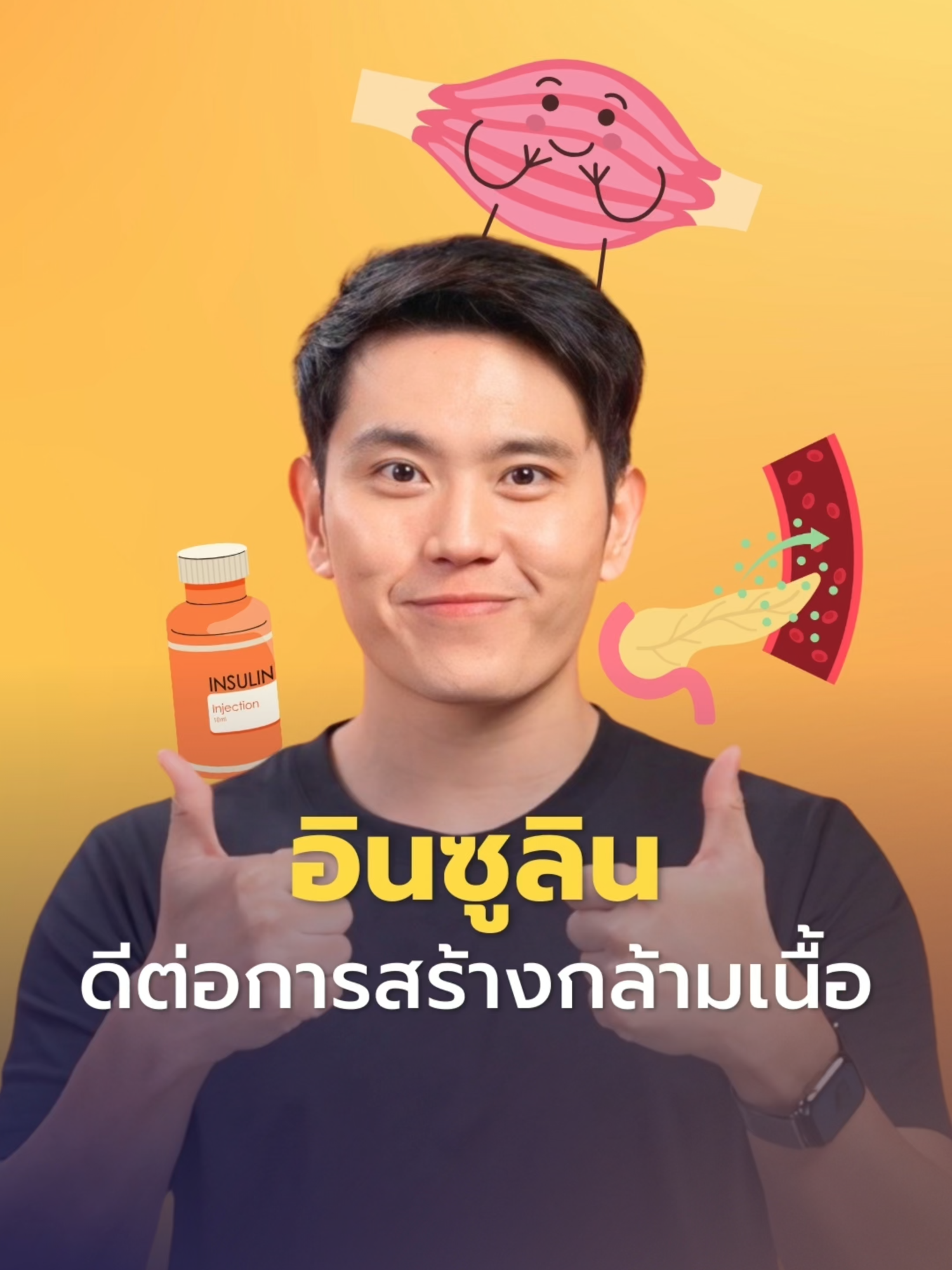 อินซูลินสำคัญต่อการสร้างกล้ามเนื้อ? #TheStandardPodcast #TikTokUni #วิทยาศาสตร์ #สุขภาพ #ToptoToe #สร้างกล้ามเนื้อ #ออกกําลังกาย #อินซูลิน