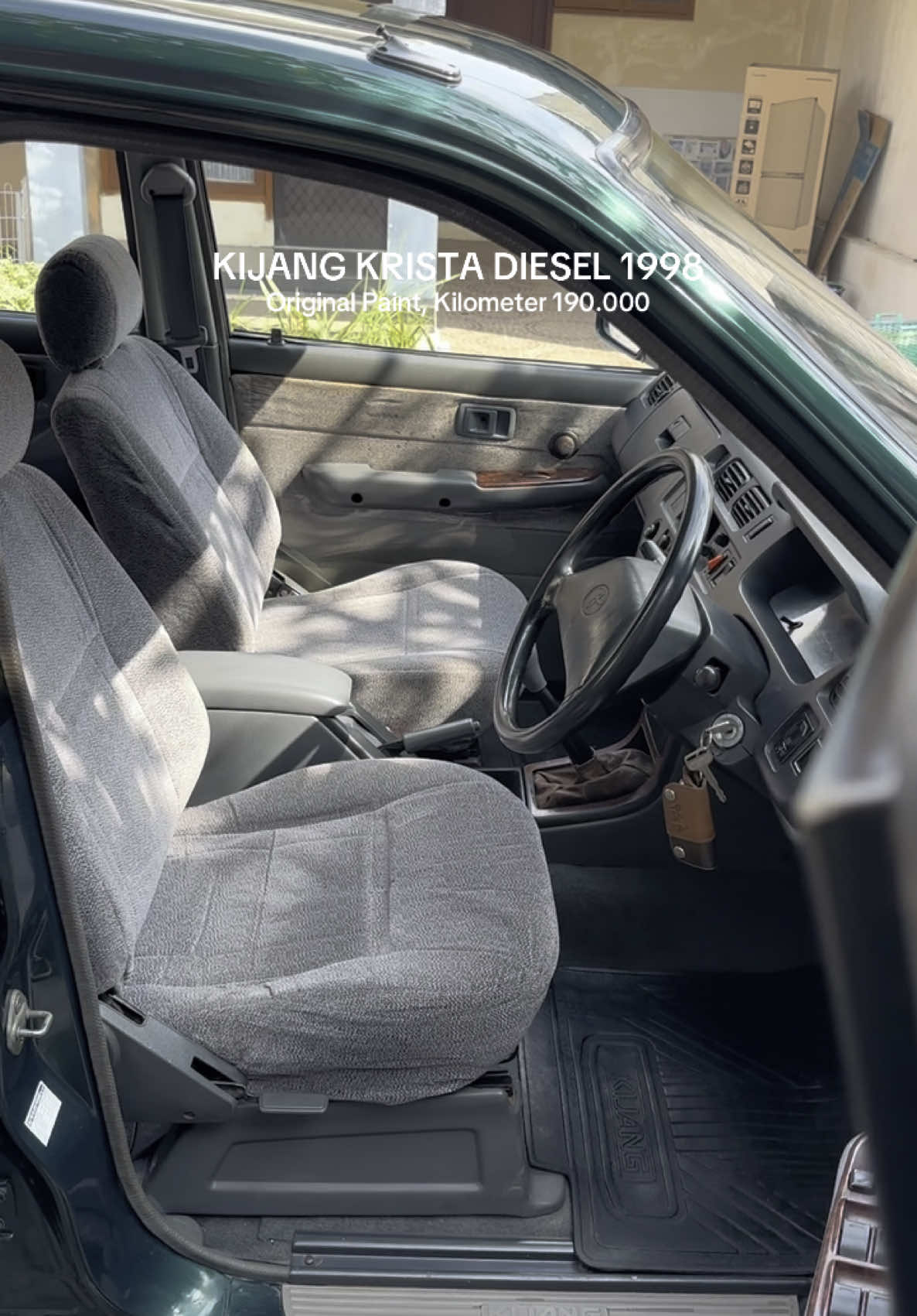 DIJUAL, Toyota Kijang Krista Diesel Manual 1998 - Original Luar Dalam Lokasi: Solo Jawa Tengah Telp/WhatsApp 0851-5607-5076