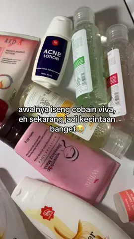 gatau lagi deh, sesuka itu sama produk legend ini🥹🫶🏻 #viva #vivaskincare #produklokal #skincareroutine 