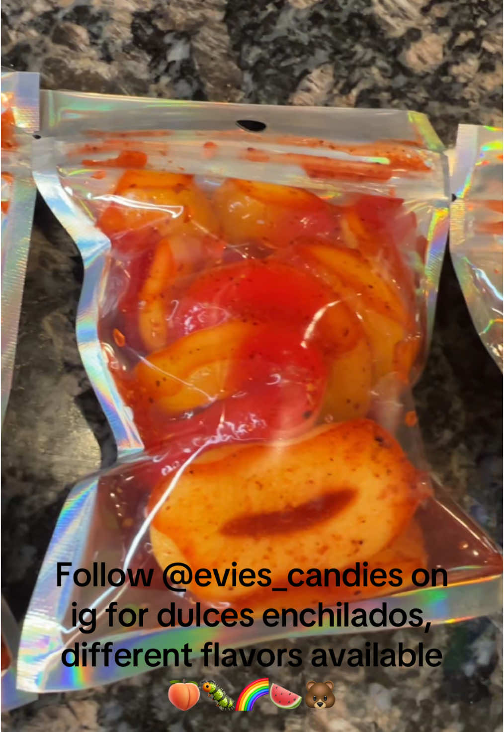 Omg 🤤 please go support @evies_candies 🍉🍑🐛🐻🌈👌🏻wet/dry gummies 