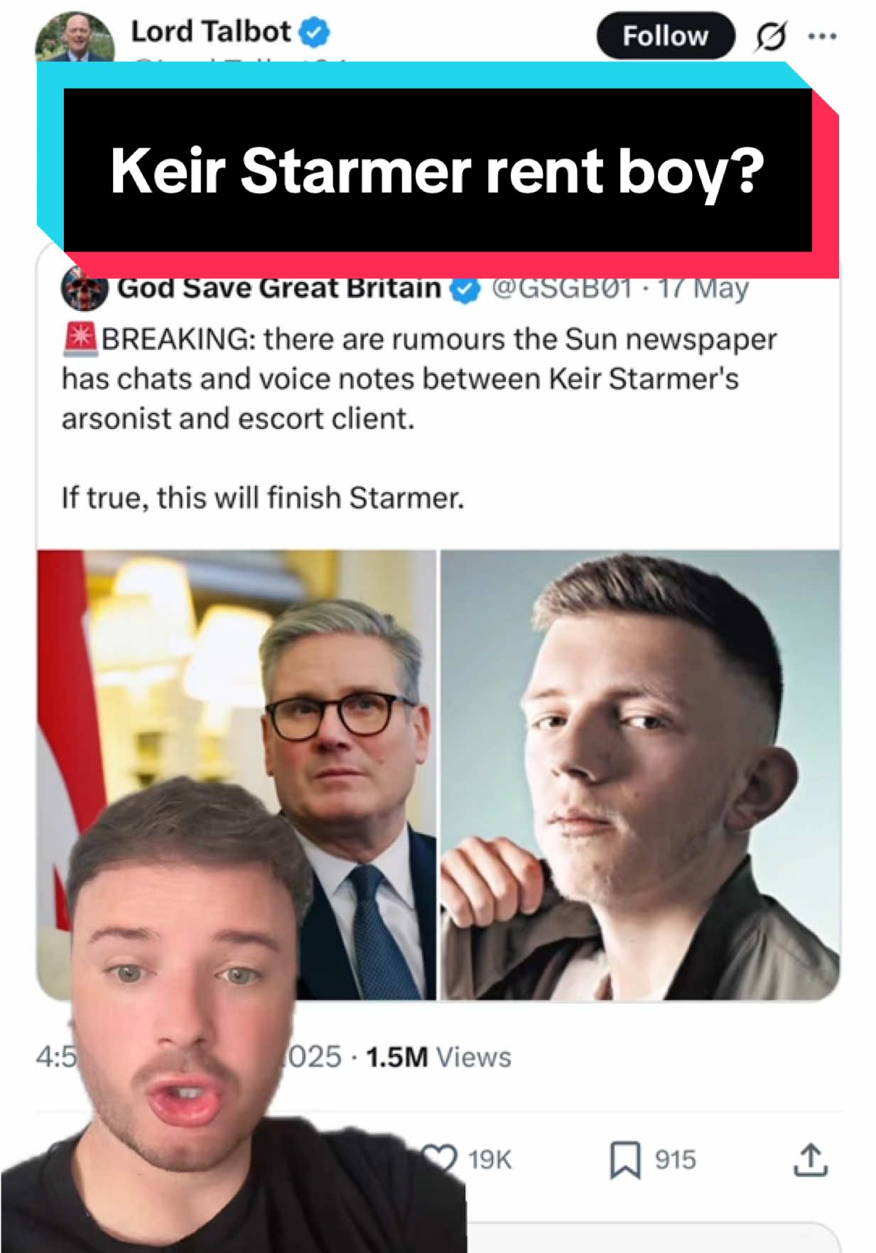 Keir starmers rent boy? #keirstarmer #labour #fyp #news #rentboy #ukraine 