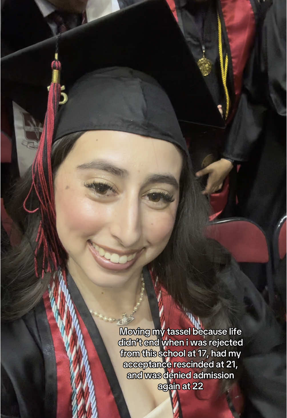 Oh what a journey it’s been… #collegegrad #sandiegostateuniversity #sdsu #firstgen #slp #undergrad #collegelife #commencement #tassel #aztec #sandiego #viejasarena 