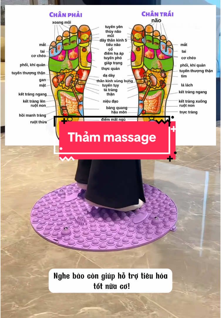 Thảm massage mới nhà #justfit #thammassage #tapchan #justfitvn #xh 