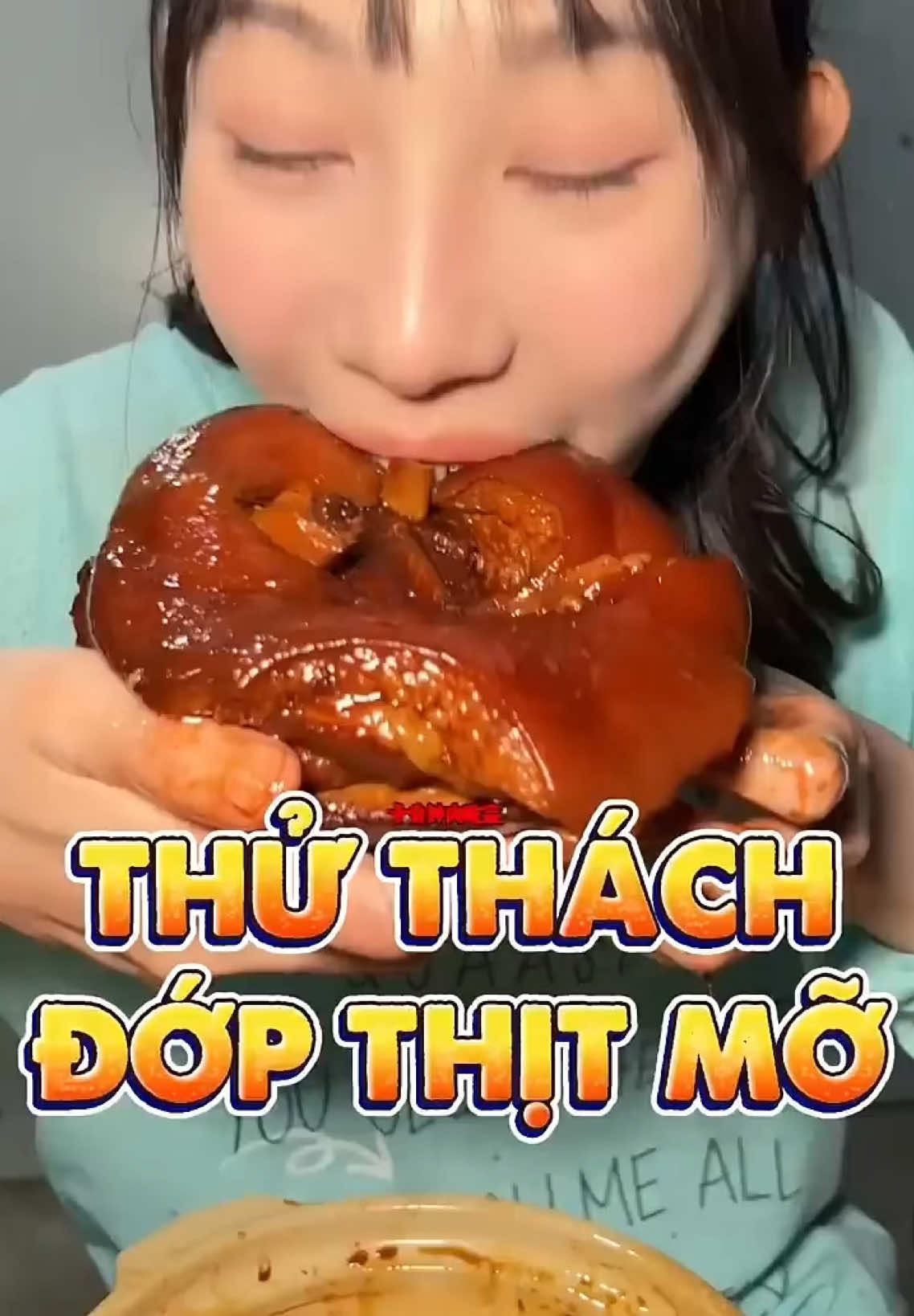 Bà Chủ Kênh Làm Thử Thách Đi Đớp Thịt Mỡ #xh #xhtiktok #mukbangeatingshow #mukbangvideo #mukbang #thánhđớpchina #changabatuyet 