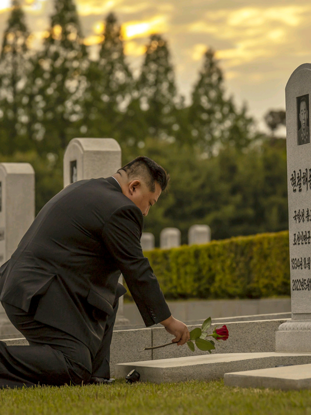 Kim Jong Un Visits Patriotic Martyrs Cemetery in Sinmi-ri on the Occasion of Third Anniversary of Demise of Hyon Chol Hae On May 18,2025, Kim Jong Un, General Secretary of the Workers’ Party of Korea and President of the State Affairs of the Democratic People’s Republic of Korea DPRK, visited the Patriotic Martyrs Cemetery in Sinmi-ri to mark the third anniversary of the passing of Hyon Chol Hae, a distinguished military and political figure of the DPRK.   The esteemed Comrade Kim Jong Un placed a floral tribute at Hyon Chol Hae’s grave, reflecting on his revolutionary comrade-in-arms. Hyon Chol Hae had dedicated himself to the glorious struggle of achieving the revolutionary cause of Juche, demonstrating genuine communist qualities, noble humanity, extensive knowledge, and unwavering executive capabilities.   He observed a moment of silent tribute to honor Hyon Chol Hae, a true son of the DPRK and an exemplary figure among steadfast revolutionaries and patriots.   In remembrance, Kim Jong Un said, “Comrade Hyon Chol Hae, who was constantly by the side of the great General Kim Jong Il, remains etched vividly in my memory. He was the General’s close companion. He will always be remembered as a paragon of military and political leadership—highly principled, with exceptional political acumen and organizational prowess. As a true human being, he was humble, approachable, sincere, steadfast, and upright. He will live on forever in our hearts, forever reminding us of the era of the General and inspiring us in our sacred pursuit of great victory.”   He expressed his hope that the noble spirit and remarkable achievements of Hyon Chol Hae, who remained loyally committed to the Party and the revolution throughout his life, would shine eternally on the highest pedestal of honor and dignity.   Before the martyr monument at the cemetery, he paid profound respects to all the martyrs who had sacrificed their precious lives for the eternal prosperity and future of the DPRK. #FYP #fypシ   #fypシ゚viral  #金正恩  #김정은 #DPRK  #кимченын  #kimjongun #NorthKorea  #คิมจ็องอึน #kimilsung #hochiminh  #risolju #korea  #tiktokindia #kim #kimilsung #kimjongil #كيمجونغعن #キム・ジョンウン  #किमजोंगउन #CoréeduNord #CoreadelNorte #СевернаяКорея #nordkorea #북한 #เกาหลีเหนือ  #CoreiadoNorte #coreadelnord #noordkorea #nordkorea #donaldjohntrump #Trump #الشمالية #将军 #金正恩氏 #CoreadelNorte #北朝鮮 #朝鲜 #충의 #恩情 #朝鲜半岛 #NorthKoreaNews #DPRKNews #KoreanPeninsula #朝鮮半島 #조선반도 #忠诚 #太阳 #白头山 #백두산 #KimYoJong #元帅 #김정일 #김일성 #김요정 #地表最强 #地表最强80后 #最强80后 #忠誠