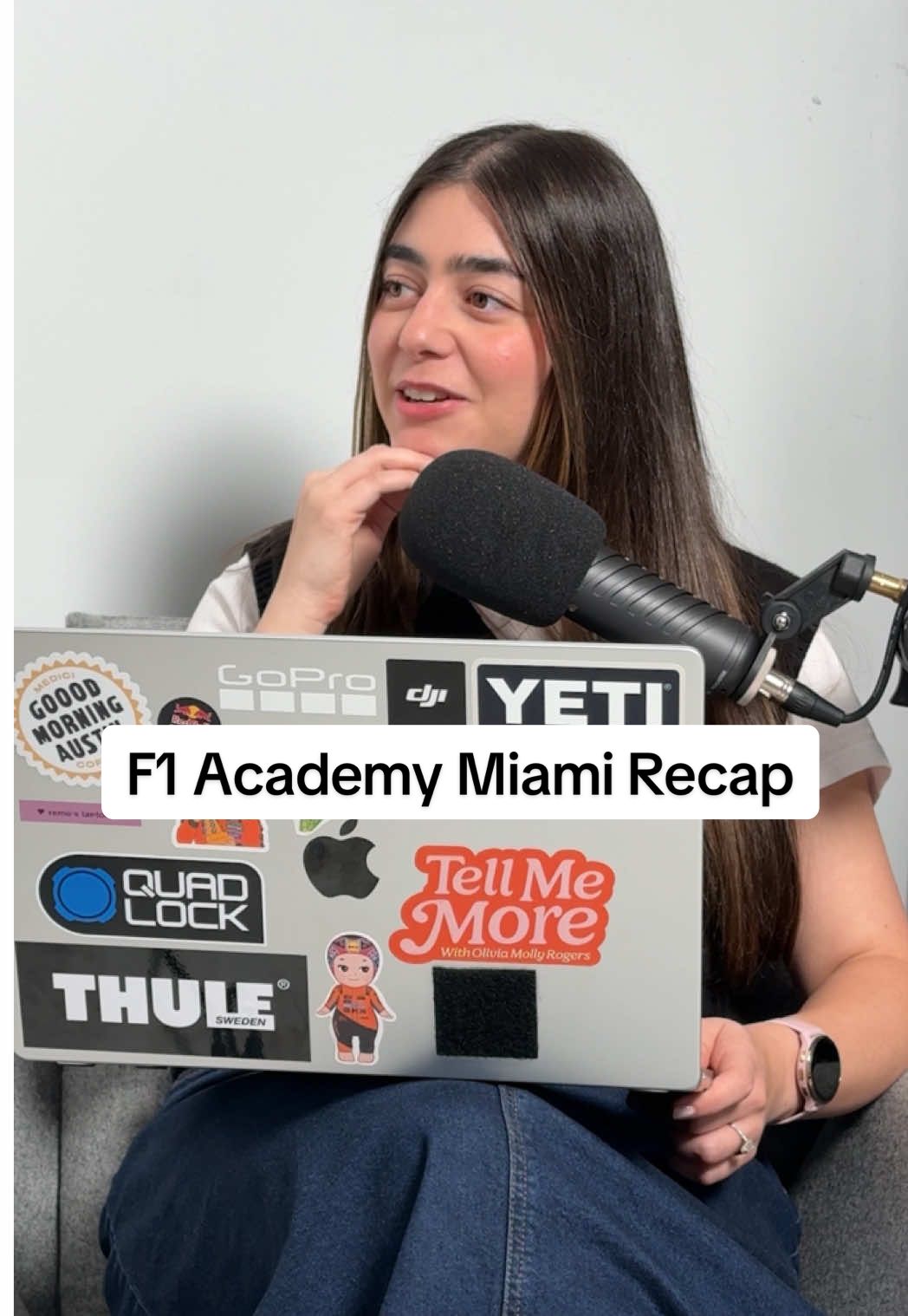 More F1 Academy insight from their race in Miami!  Check out our Miami episode now, link is in bio!  #f1 #miamigp #f1tiktok #formula1 #f1academy #f1podcast #f12025 #joanneciconte #aivaanagnostiadis #aussie #girlsinmotorsport #womeninsports