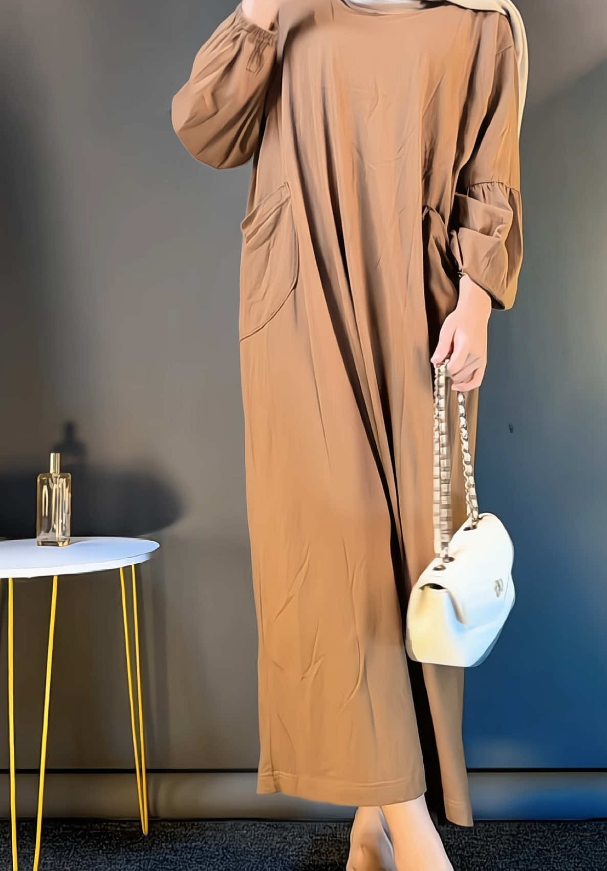 Rekomendasi midi dres bahan adem tebel bisa untuk busui juga ya bun #rekomendasi #gamis #outfit #fyp #fyppppppppppppppppppppppp 