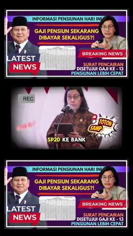 ASN pensiun gak dapat gaji bulanan lagi?! Sekarang dana pensiun bisa dicairkan sekaligus lewat skema pesangon. Pemerintah bahas PP baru dan Prabowo dikabarkan setuju. Kira-kira enakan mana, dibayar bulanan atau langsung sekaligus saat pensiun?