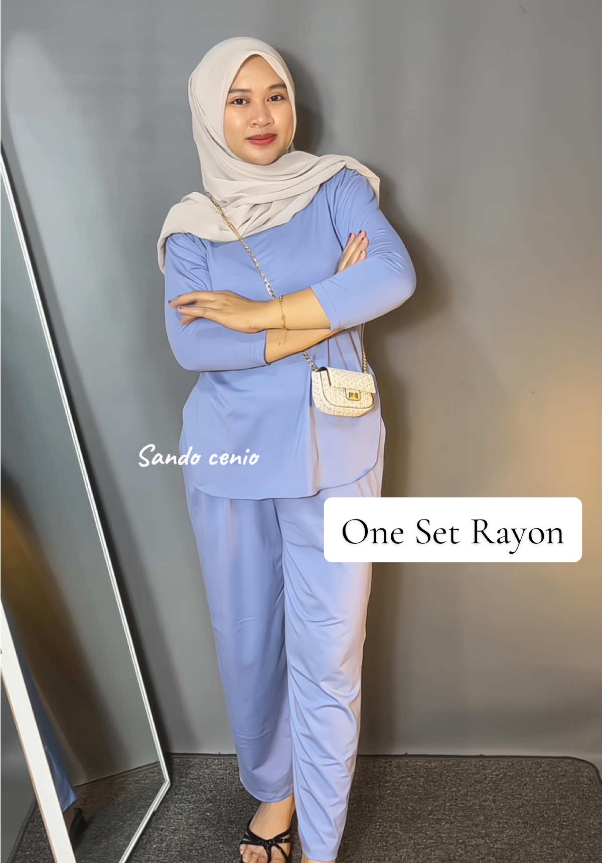 Tim sat set wajib punya one set ini, kalau keluar rumah ga ribet #oneset #setelanwanita #setelankekinian 