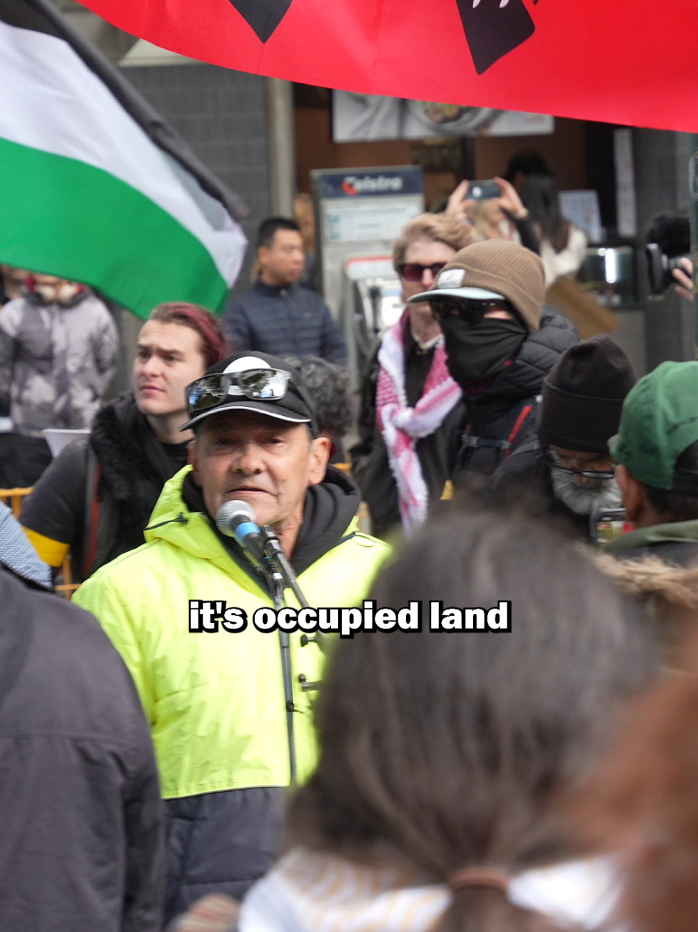 Speech from the 'Free Palestine' rally held in Melbourne over the weekend.