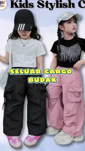 Auto smart anak bila pakai seluar ni. Paling best seluar ni sbb unisex design budak lelaki perempuan boleh pakai. #seluarcargo #seluarcargobudak #kidscargopants #seluarbudakmurah #seluarpanjangbudak #kidspants 