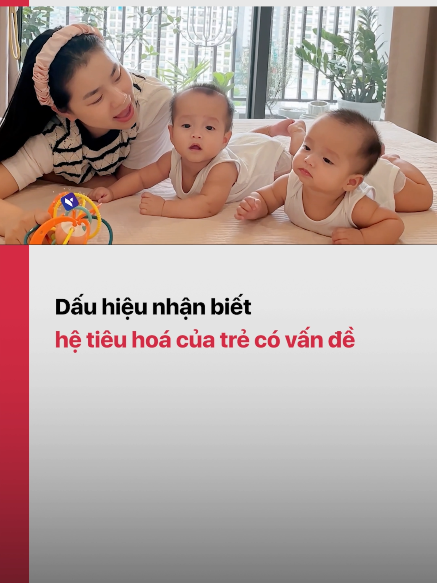 Làm cha mẹ, ai cũng mong muốn con ăn ngon, hấp thu tốt và phát triển toàn diện. Để được như vậy, trẻ cần một hệ tiêu hoá khoẻ mạnh. Gia đình cần lưu tâm đến những dấu hiệu nhận biết hệ tiêu hoá của trẻ đang có vấn đề để kịp thời tìm giải pháp, xây dựng chế độ dinh dưỡng phù hợp #vietnamvuikhoe #songkhoe247