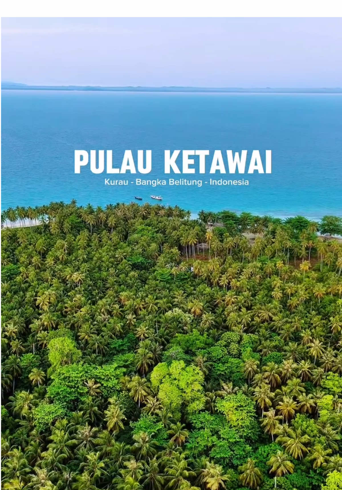 On Pulau Ketawai, the world grows quiet. Crystal clear waters meet powdery sands, and the horizon stretches wide with promise. Here, the only rush is the ocean kissing the shore, and the only crowd is the coral dancing below. 📸 Ig: @ardian.explore 📍Pulau Ketawai, Bangka Tengah, Indonesia #WonderfulIndonesia #PulauKetawai #BangkaBelitung #TropicalSilence #Indonesia 