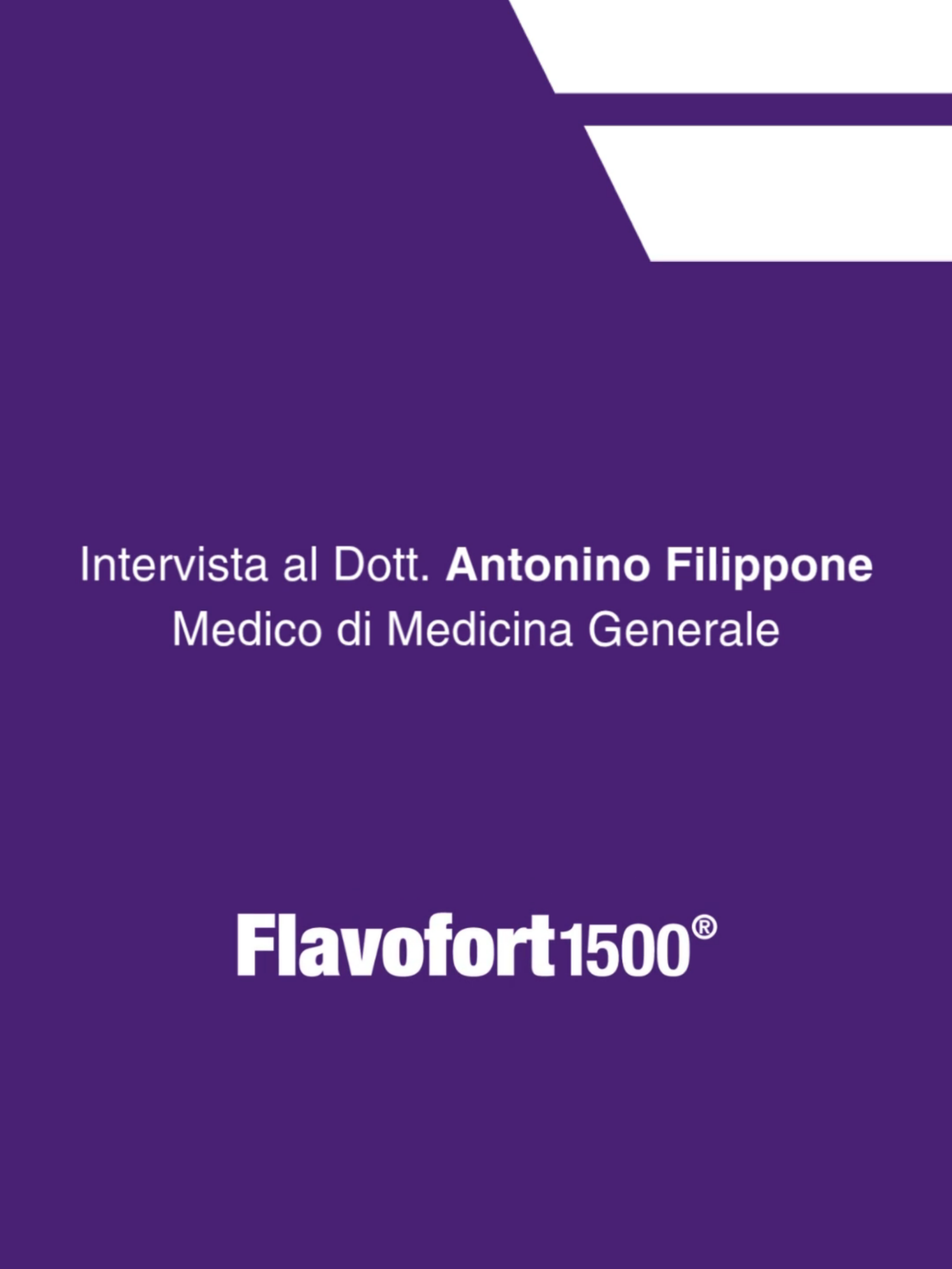 🗣️I medici parlano di 𝗙𝗹𝗮𝘃𝗼𝗳𝗼𝗿𝘁 𝟭𝟱𝟬𝟬® Guarda l'intervista alla dott. Antonino Filippone, Medico di Medicina Generale, presso la città di Castelvetrano 🔜 Scopri di più e acquista 𝗙𝗹𝗮𝘃𝗼𝗳𝗼𝗿𝘁 𝟭𝟱𝟬𝟬® online! https://flavofort.it/ordina-il-tuo-campione-gratuito/