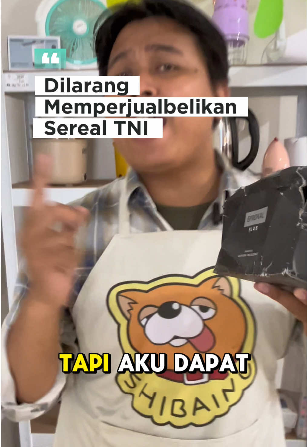 Ada yang udah pernah coba ransum TNI Polri?  #CapCut 