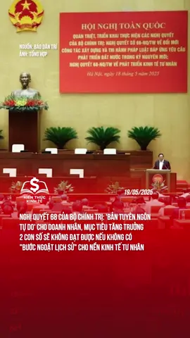 NGHỊ QUYẾT 68 CỦA BỘ CHÍNH TRỊ SẼ 