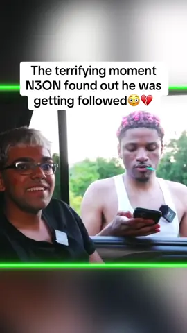 The terrifying moment n3on found out he was getting followed  #n3on #neon #n3onclips #fyp #viral 