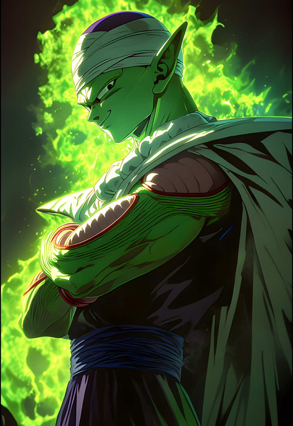 Part.86 #livewallpaper #wallpaper #ai #fonddecran #ダイナミック壁紙　#ドラゴンボール  #dragonball   #ピッコロ #piccolo 