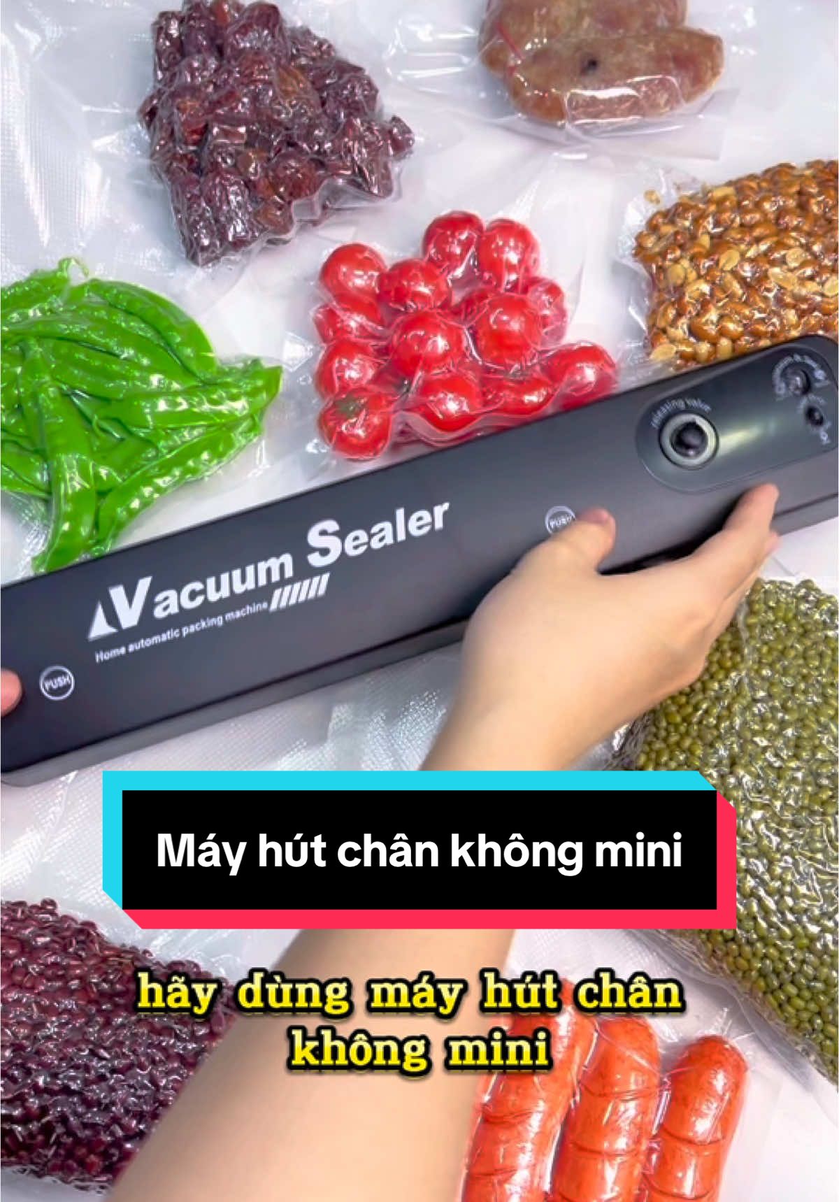 Máy hút chân không mini #mayhutchankhong #mayhutchankhongthucpham #mayhutchankhonggiadinh 