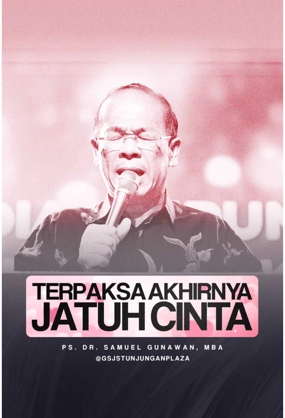 Bukan kamu yang memilih Aku, tetapi Akulah yang memilih kamu. Dan Aku telah menetapkan kamu, supaya kamu pergi dan menghasilkan buah dan buahmu itu tetap, supaya apa yang kamu minta kepada Bapa dalam nama-Ku, diberikan-Nya kepadamu. Yohanes 15 :16  God bless you❤️ #gsjstunjunganplaza #gsjschurch