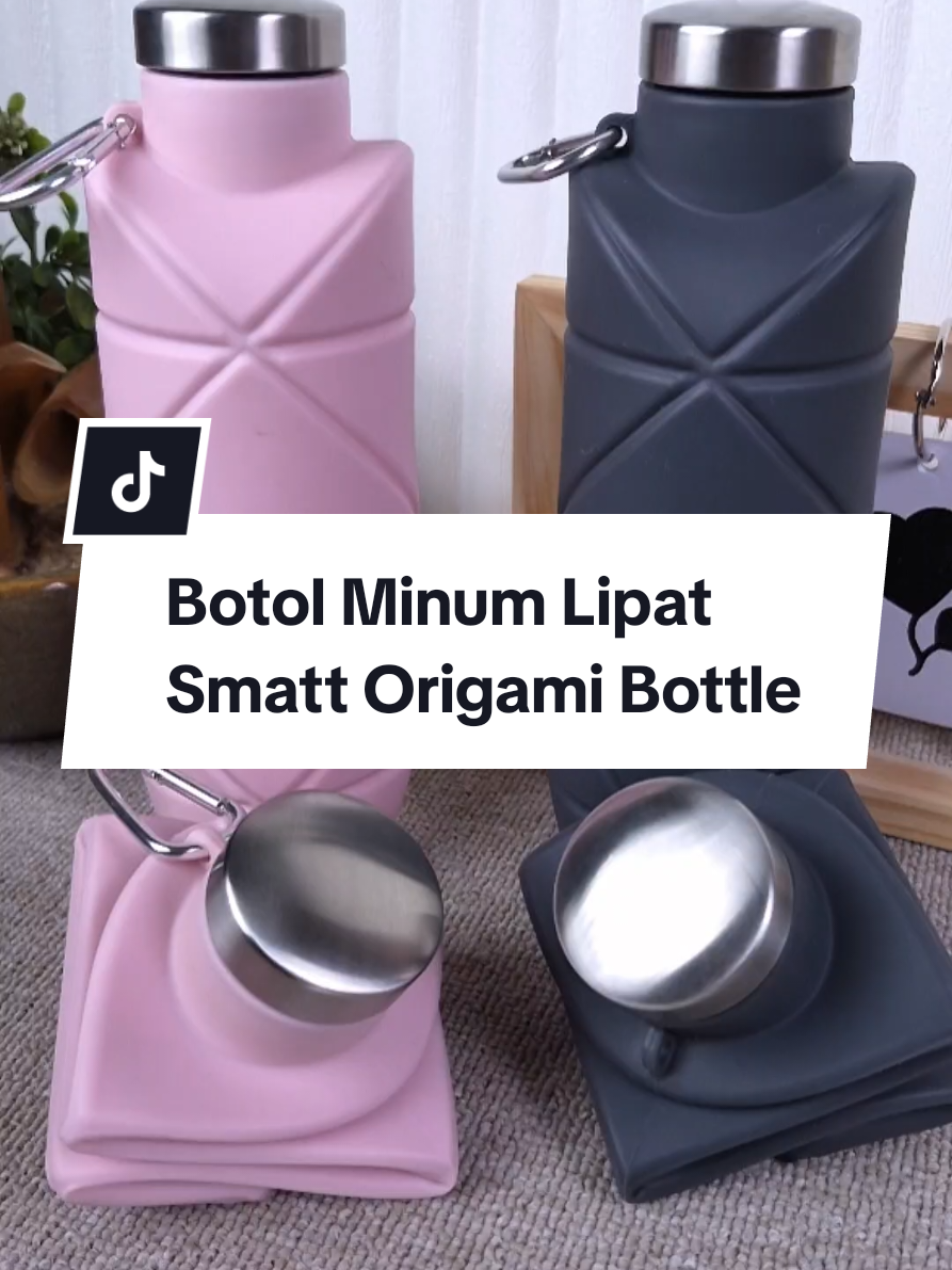 Botol minum lipat, Smatt Origami Bottle botol minum travelling, origami bottle yang compact praktis dibawa travelling, ngantor, ngegym apalagi untuk umroh dan haji. #botolminumlipat #botolminumtravelling #botolminumumroh #botolminumorigami #origamibottle #smattorigamibottle 