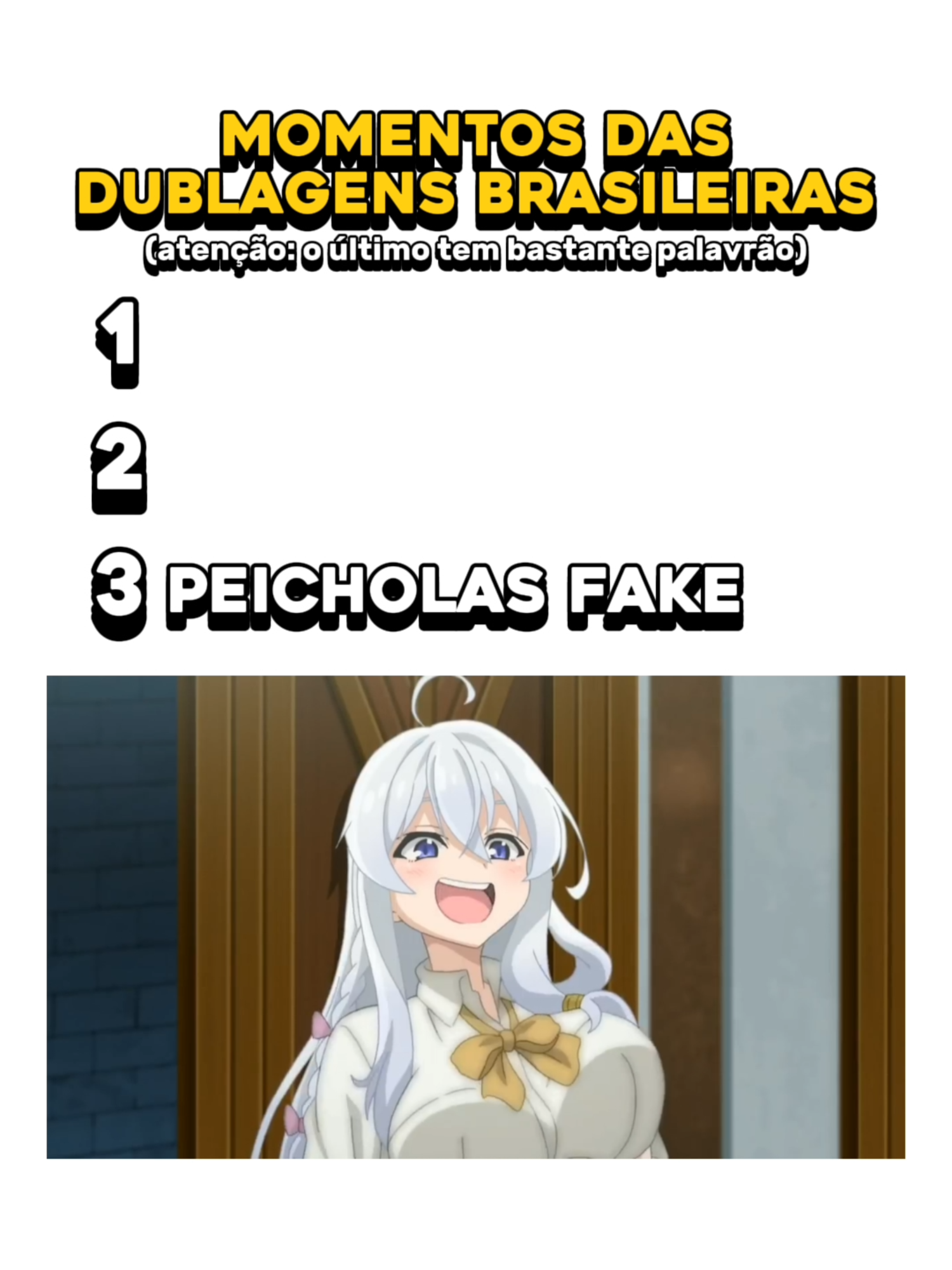 MOMENTOS DA DUBLAGEM BRASILEIRA #anime #animefyp #humor #fyp #brasil #brainrot #animememe #tierlist #top #top3 #shitpost #dublagembr