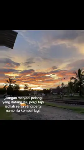 senja di sore hari