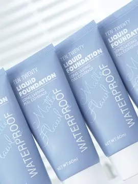 Matte Flawless Waterproof Liquid Foundation 💓 #makeup #liquidfoundation #foundation #waterproofmakeup #fullcoverage #mattefoundation 