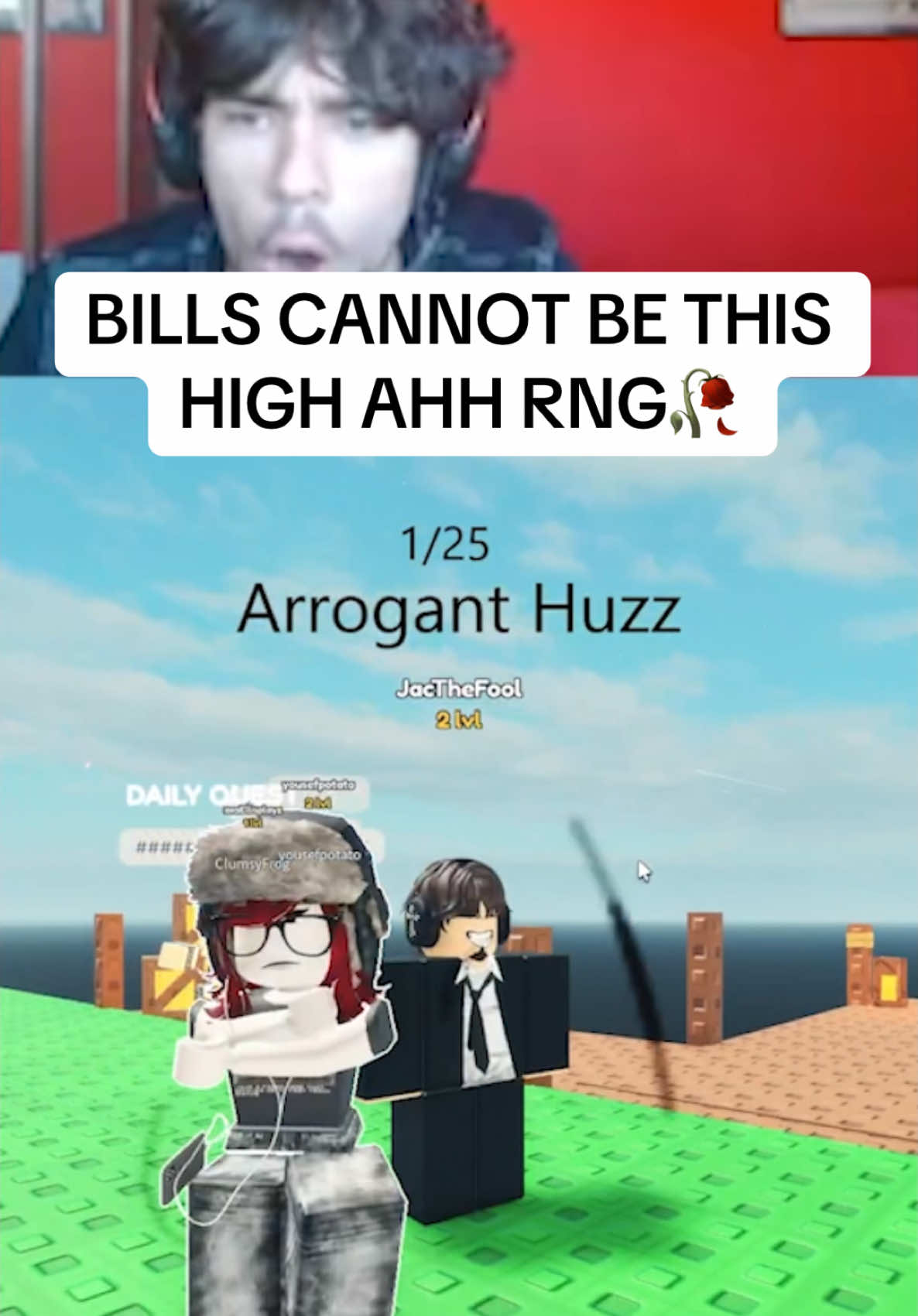 Yeah don’t even ask me atp RNG is a lifestyle 😭#jacmafia #fyp #foryou #gaming #roblox #fy Jacmafia lucky moments 
