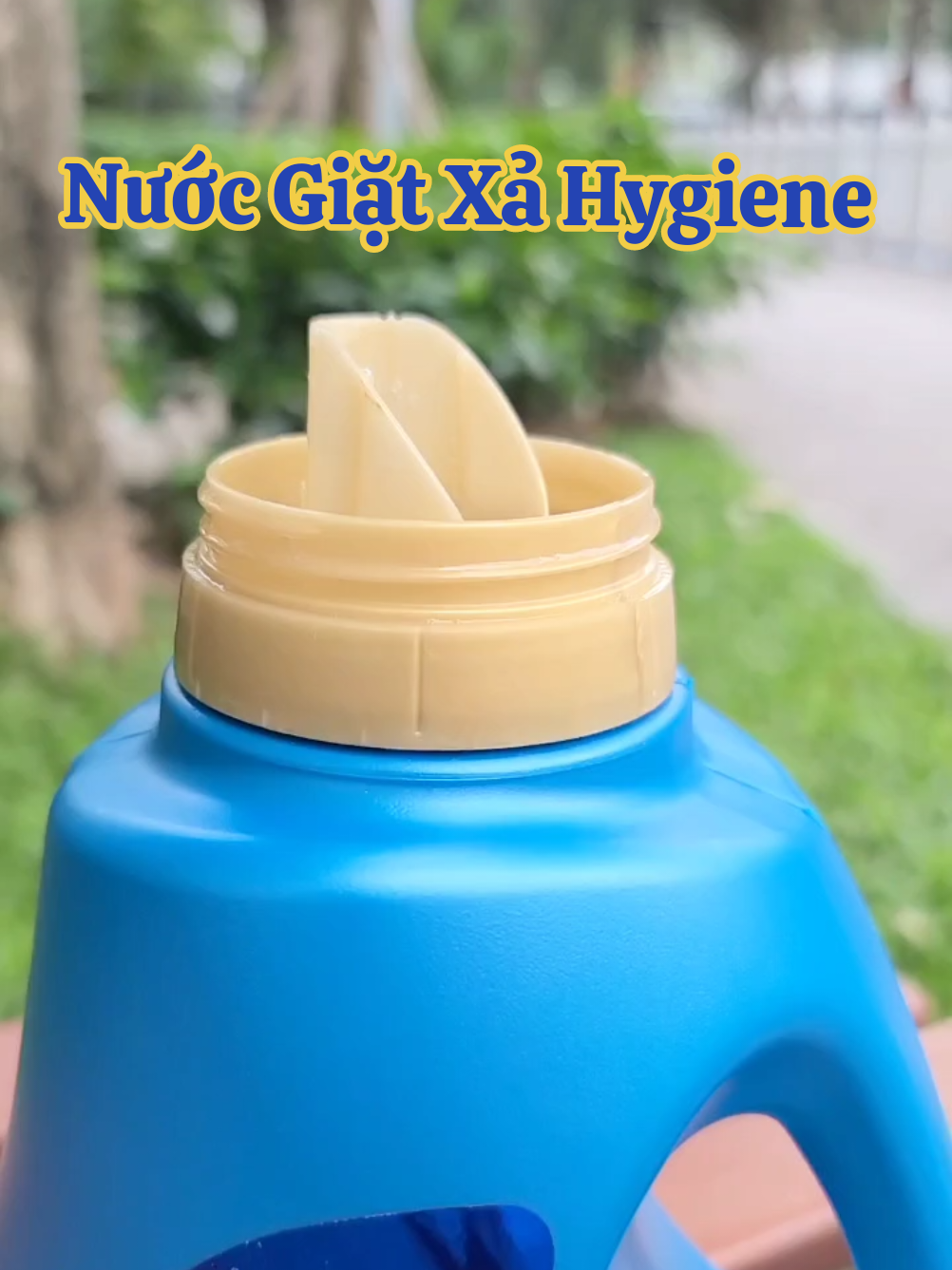 Nước giặt Hygiene Xanh aqua 2800ml - Cho quần áo thơm mát, khử mùi hôi hiệu quả #hygiene #xuhuong #nuocgiatxahygiene #khumui 