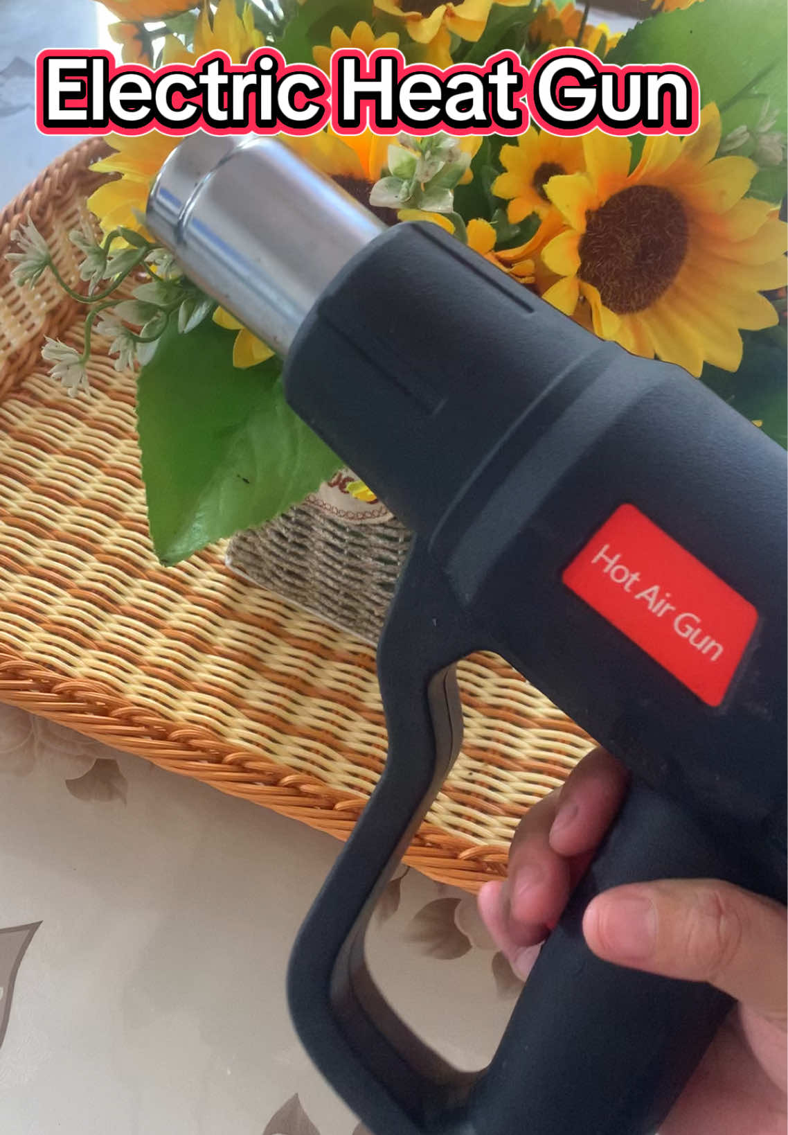 Ang daling gamitin ng heat gun na to perfect din pang business 😍❤️ #heatgun #hotairgun #gun #hotairblower #heatgunsealer 